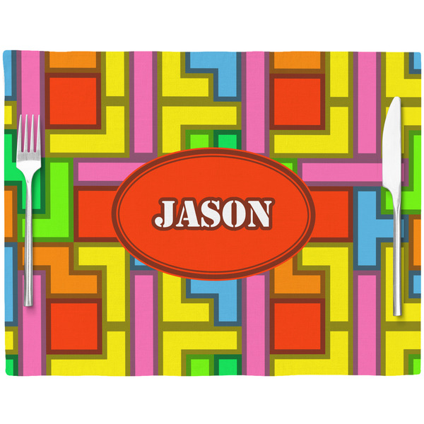 Tetromino Placemat with Props