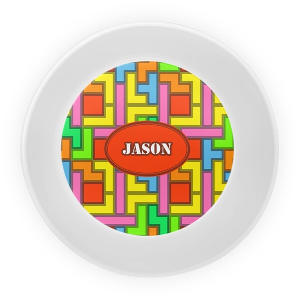 Tetromino Melamine Bowl - Center