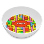 Tetromino Melamine Bowl - 8 oz (Personalized)