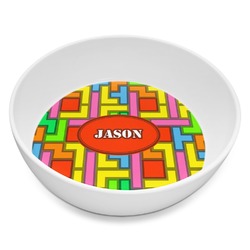 Tetromino Melamine Bowl - 8 oz (Personalized)