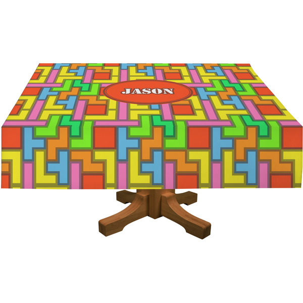 Tetromino Rectangular Tablecloths (Personalized)