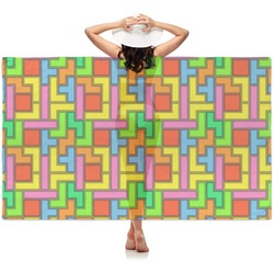 Tetromino Sheer Sarong