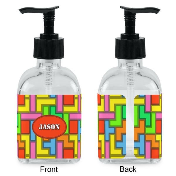 Tetromino Glass Soap/Lotion Dispenser - Approval