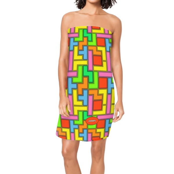 Custom Tetromino Spa / Bath Wrap (Personalized)