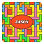 Tetromino Square Decal - Large (Personalized)