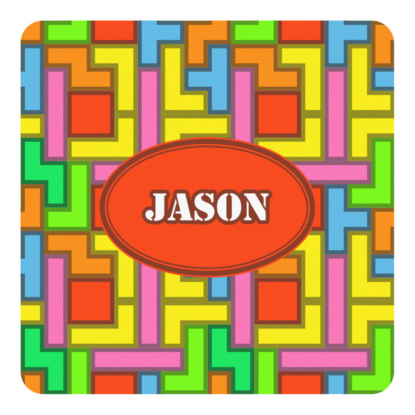 Custom Tetromino Square Decal - Large (Personalized)
