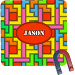 Tetromino Square Fridge Magnet (Personalized)