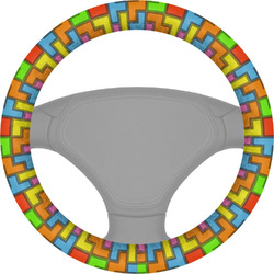 Tetromino Steering Wheel Cover