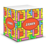 Tetromino Sticky Note Cube (Personalized)