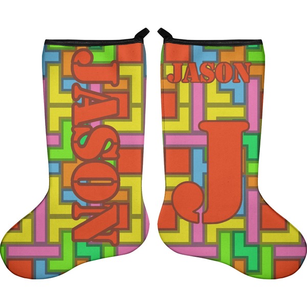 Tetromino Stocking - Double-Sided - Approval