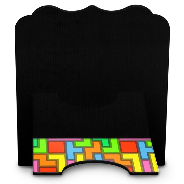Tetromino Stylized Tablet Stand - Back