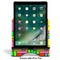 Tetromino Stylized Tablet Stand - Front with ipad