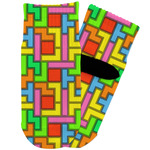 Tetromino Toddler Ankle Socks
