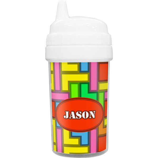 Custom Tetromino Toddler Sippy Cup (Personalized)