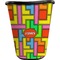 Tetromino Waste Basket - Double Sided (Black) (Personalized)