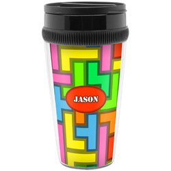Tetromino Acrylic Travel Mug without Handle (Personalized)