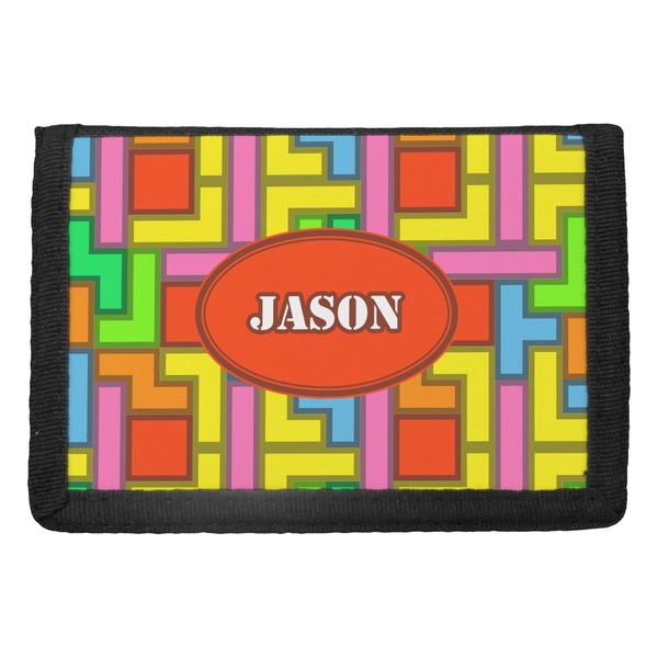 Custom Tetromino Trifold Wallet (Personalized)