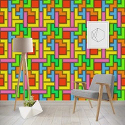 Tetromino Wallpaper & Surface Covering (Peel & Stick - Repositionable)