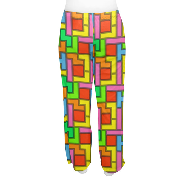 Tetromino Women's Pj on model - Back