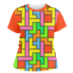 Tetromino Women's Crew T-Shirt - Medium (Personalized)