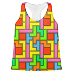 Tetromino Womens Racerback Tank Top - Large