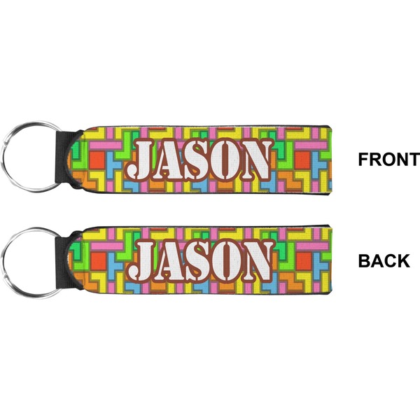 Tetromino Wristlet (Front + Back)