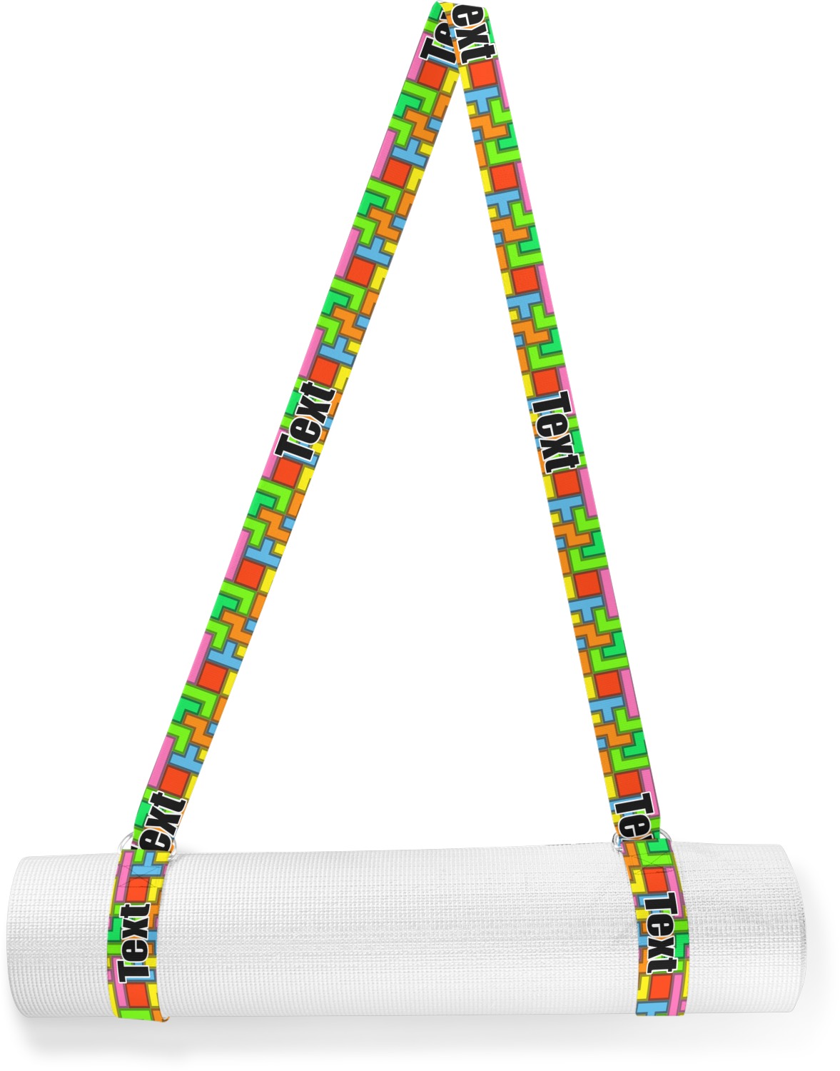 Tetromino Yoga Mat Strap (Personalized) YouCustomizeIt