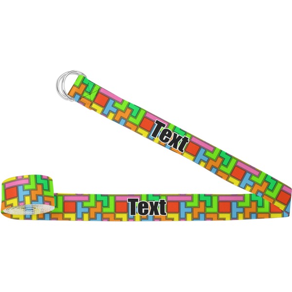 Custom Tetromino Yoga Strap (Personalized)