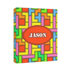 Tetromino Canvas Print (Personalized)
