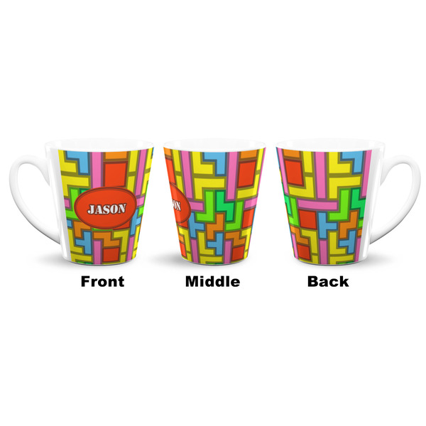 Tetromino 12 Oz Latte Mug - Approval