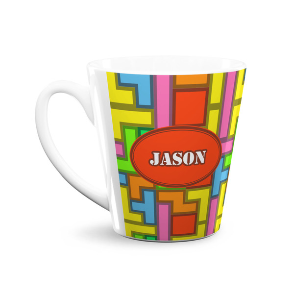 Tetromino 12 Oz Latte Mug - Front