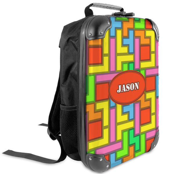 Custom Tetromino Kids Hard Shell Backpack (Personalized)
