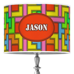 Tetromino Drum Lamp Shade (Personalized)