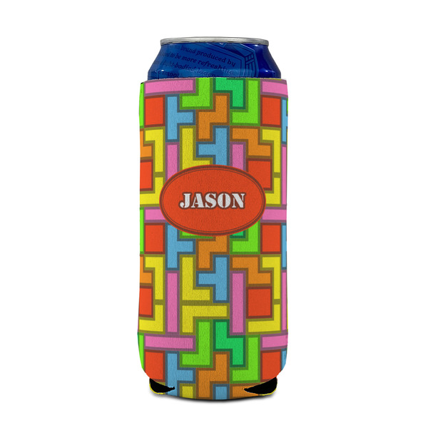 Tetromino 16oz Can Sleeve - FRONT (on can)