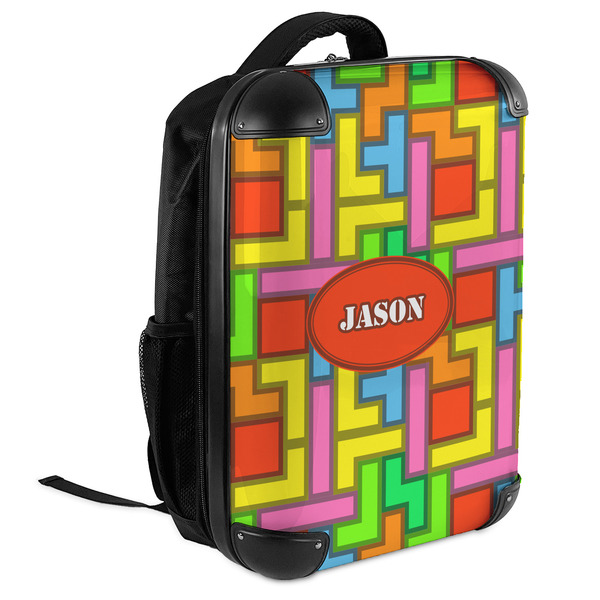 Tetromino 18" Hard Shell Backpacks - ANGLED VIEW