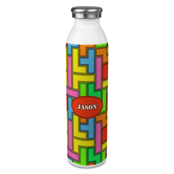 Custom Tetromino 20oz Stainless Steel Water Bottle - Full Print (Personalized)