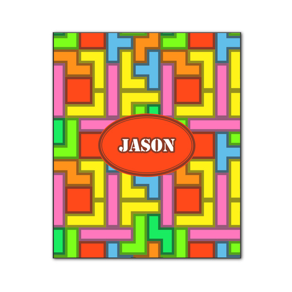 Tetromino 20x24 Wood Print - Front View