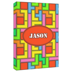 Tetromino Canvas Print - 20x30 (Personalized)