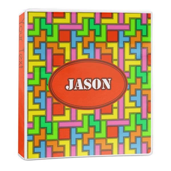 Tetromino 3-Ring Binder Main- 1in