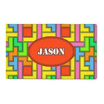 Tetromino 3' x 5' Indoor Area Rug (Personalized)