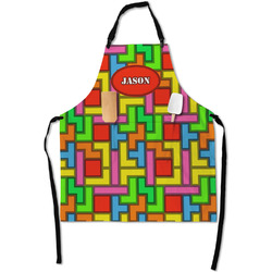 Tetromino Apron With Pockets w/ Name or Text