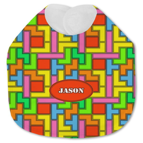 Tetromino Baby Bib - AFT closed