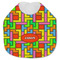 Tetromino Jersey Knit Baby Bib w/ Name or Text