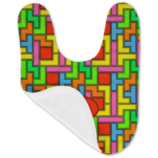 Tetromino Baby Bib - AFT folded