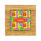 Tetromino Bamboo Trivet with Ceramic Tile Insert (Personalized)