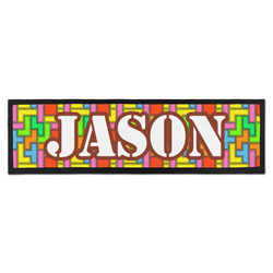 Tetromino Bar Mat (Personalized)