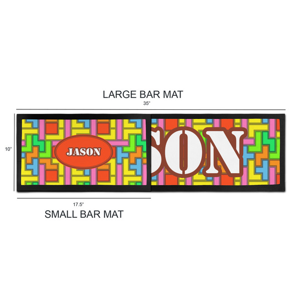 Tetromino Bar Mats - Sizing Chart