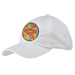 Tetromino Baseball Cap - White (Personalized)