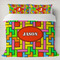 Tetromino Duvet Cover Set - King (Personalized)