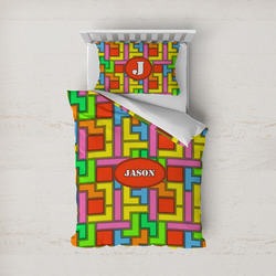 Tetromino Duvet Cover Set - Twin (Personalized)